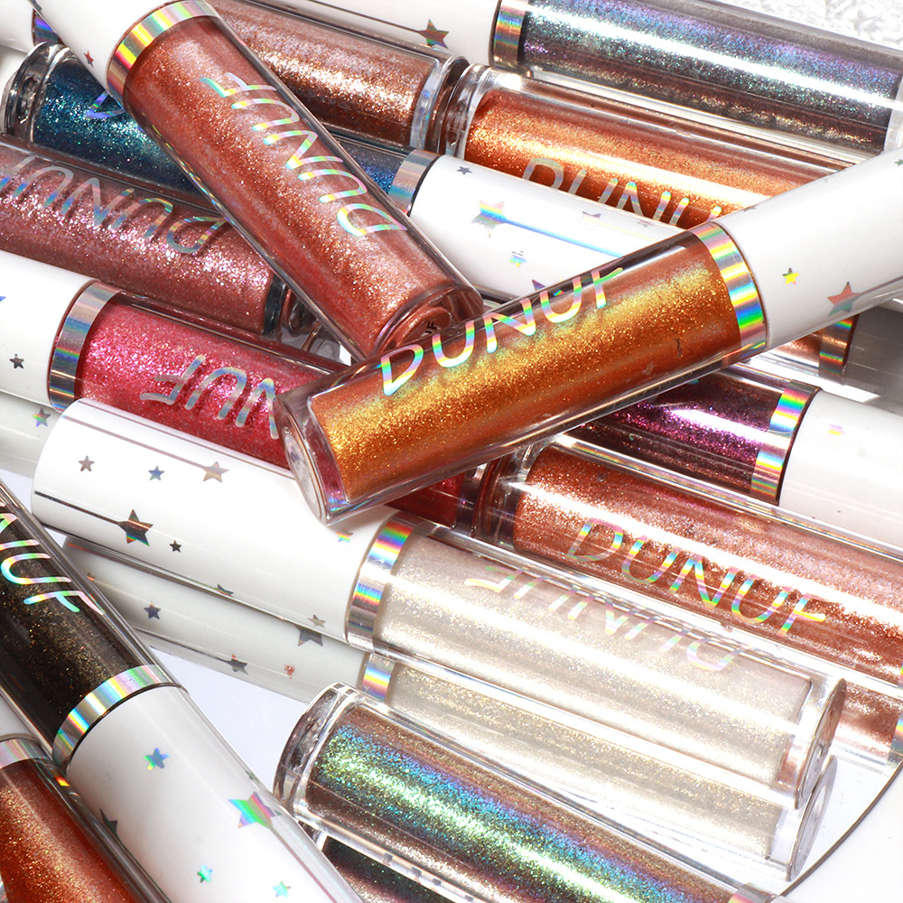 DUNUF 24-color liquid water-based eyeshadow with pearlescent long-lasting water resistance. Check it out! Disclaimer for links undefined