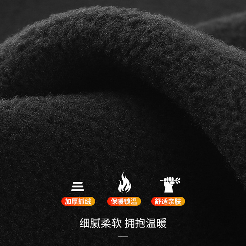 热销冬季户外加厚双层多功能抓绒骑行头套蒙面帽CS帽子户外骑行帽|undefined