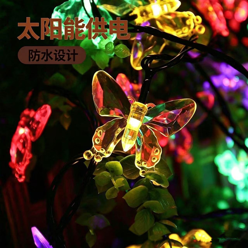 Manufacturer Wholesale Outdoor Waterproof Solar Butterfly Led String Lights Garden Lawn Holiday Decoration Fairy String Lights Manufacturer Wholesale Outdoor Waterproof Solar Butterfly Led String Lights Garden Lawn Holiday Decoration Fairy String Lights
