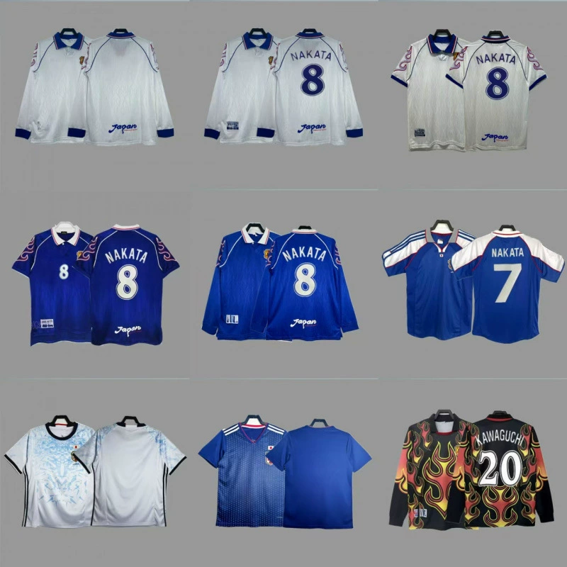 1998 японский ретро-трикотаж футбольный костюм классический ностальгический