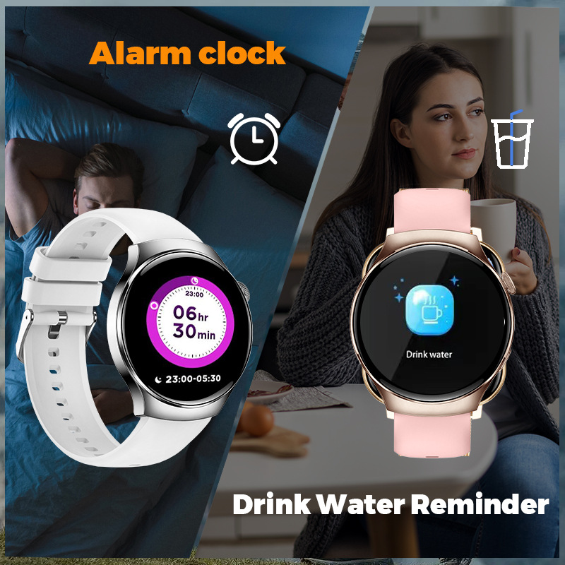 新款跨境GT4智能表心率蓝牙通话手机助手音乐控制多功能运动手环