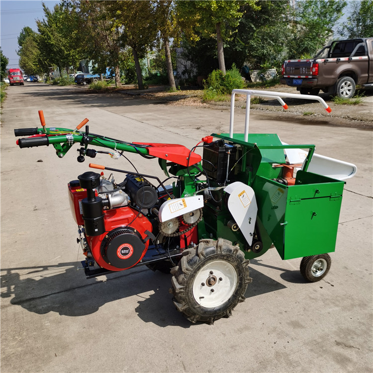 玉米秸秆粉碎收割掰棒一体机  单行玉米收获机 小型用玉米收割机