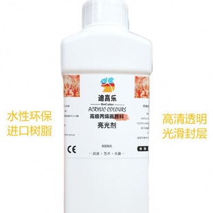 Oil Gypsum Doll Bright Bear Seal Ultra Light Clay Waterproof Bright Quick Drying Transparent Bright Bear Water-based Fluid