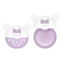 NOVO Sweet Bear Двойная мягкая увлажняющая маска для губ Увлажняющая увлажняющая смягчающая Роговая выцветающая губная помада База для губной помады