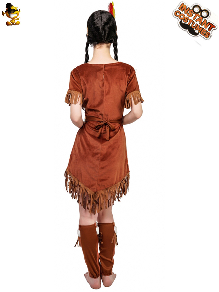 Mujeres adultas de Halloween Indio étnico traje la etapa ropa fiesta Cosplay las mujeres image 5