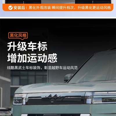 Car logo – and decorative accessories