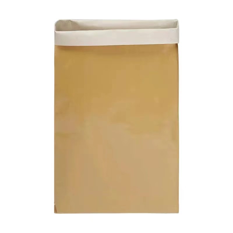 Bolsa compuesta de papel plástico trenzada bolsa a prueba de humedad grosada bolsa kraft mayorista expreso logística química polvo materia prima sellado