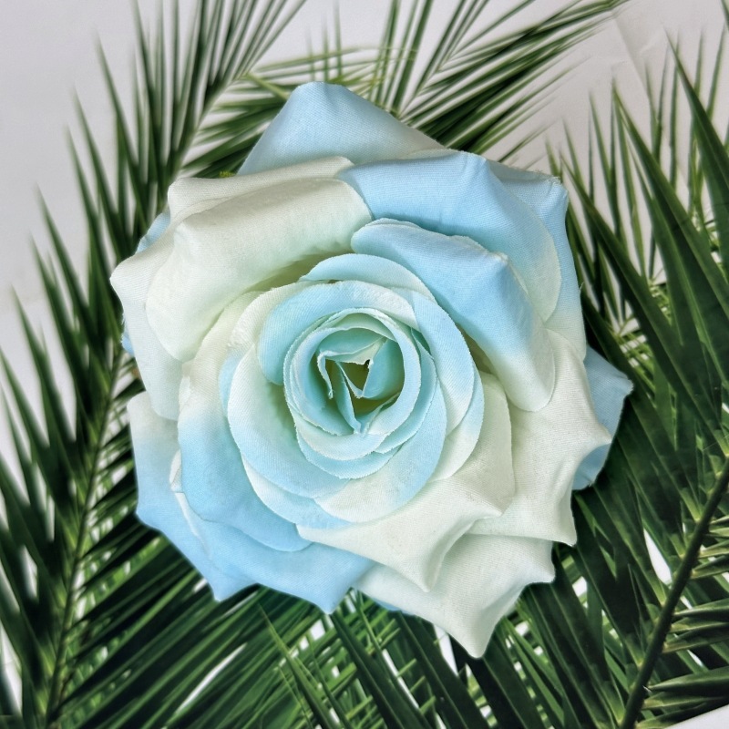 仿真10cm玫瑰花头520花艺蛋糕婚礼装饰婚车布置DIY假花摆件批发|undefined