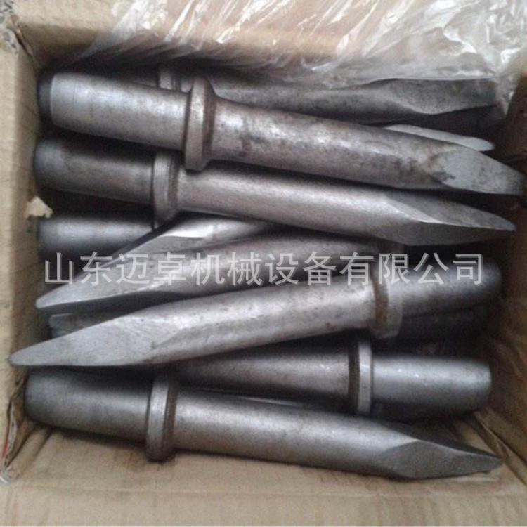 根据图纸定制风镐钎 G10尖头扁头风镐头 尖头镐钎 500mm常卖镐头