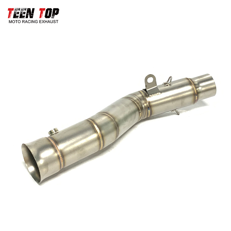 Suitable for Yamaha Yzf-R1 Stainless Steel Side Exhaust Mid-Section R1 Modified Exhaust Pipe Mid-Section 09-14 Years