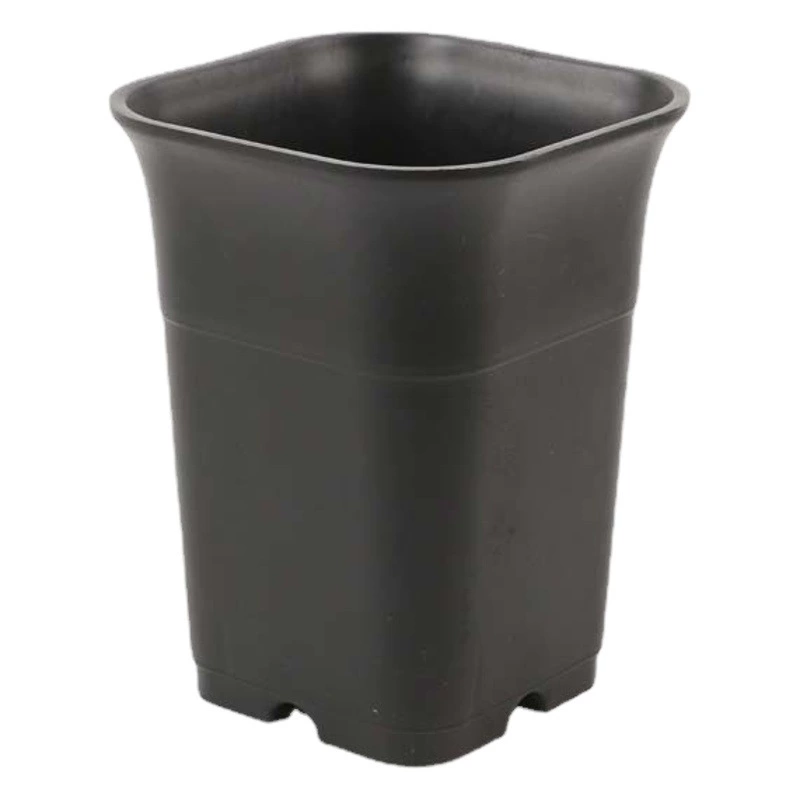 Горшок Вьентьян с высокой талией Квадратный высокий мясистый цветочный горшок Master Old Piles Foundation Мясистый горшок оптом