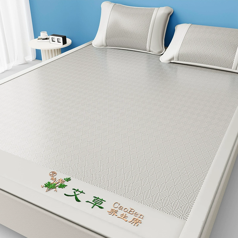 Летняя полынь репеллент от комаров ледяной шелк ковник домашний набор из трех частей складной студенческое общежитие одиночный кондиционер мягкий коврик оптом