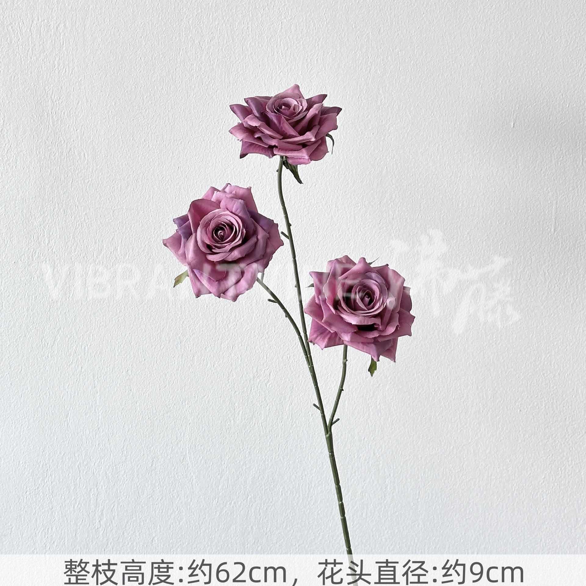 Púrpura de la boda flor artificial salón de bodas Camino de plomo techo arreglo floral Hotel Bienvenido arco piso decorativo flor artificial