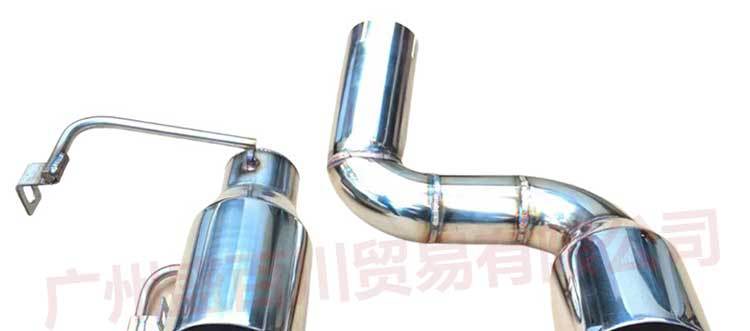 Suitable for Ford Ranger Stainless Steel Muffler Exhaust Pipe Tailpipe Tip Tail Throat Modification