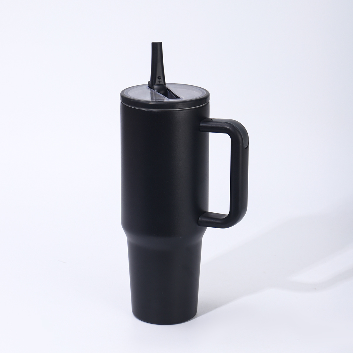 Moda de alto valor de la cara de cuatro generaciones 40oz taza de automóvil taza de aislamiento de acero inoxidable taza de hielo portátil de gran capacidad de paja