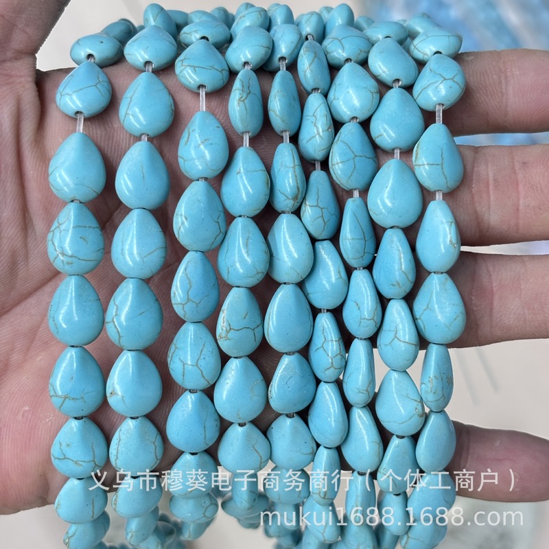 高品质合成蓝松南瓜珠圆珠散珠DIY手链项链饰品配件半成品批发|undefined