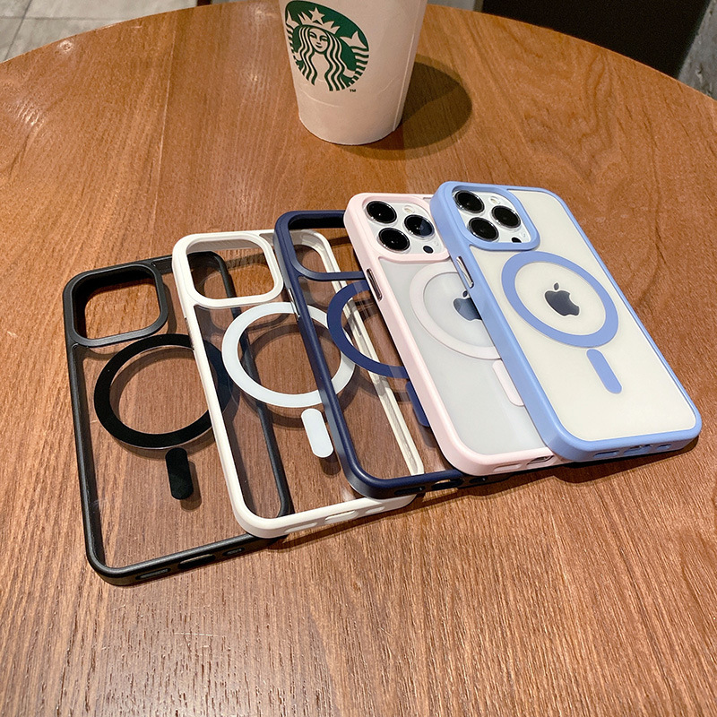 Fashion Solid Color Plastic Phone Cases display picture 1