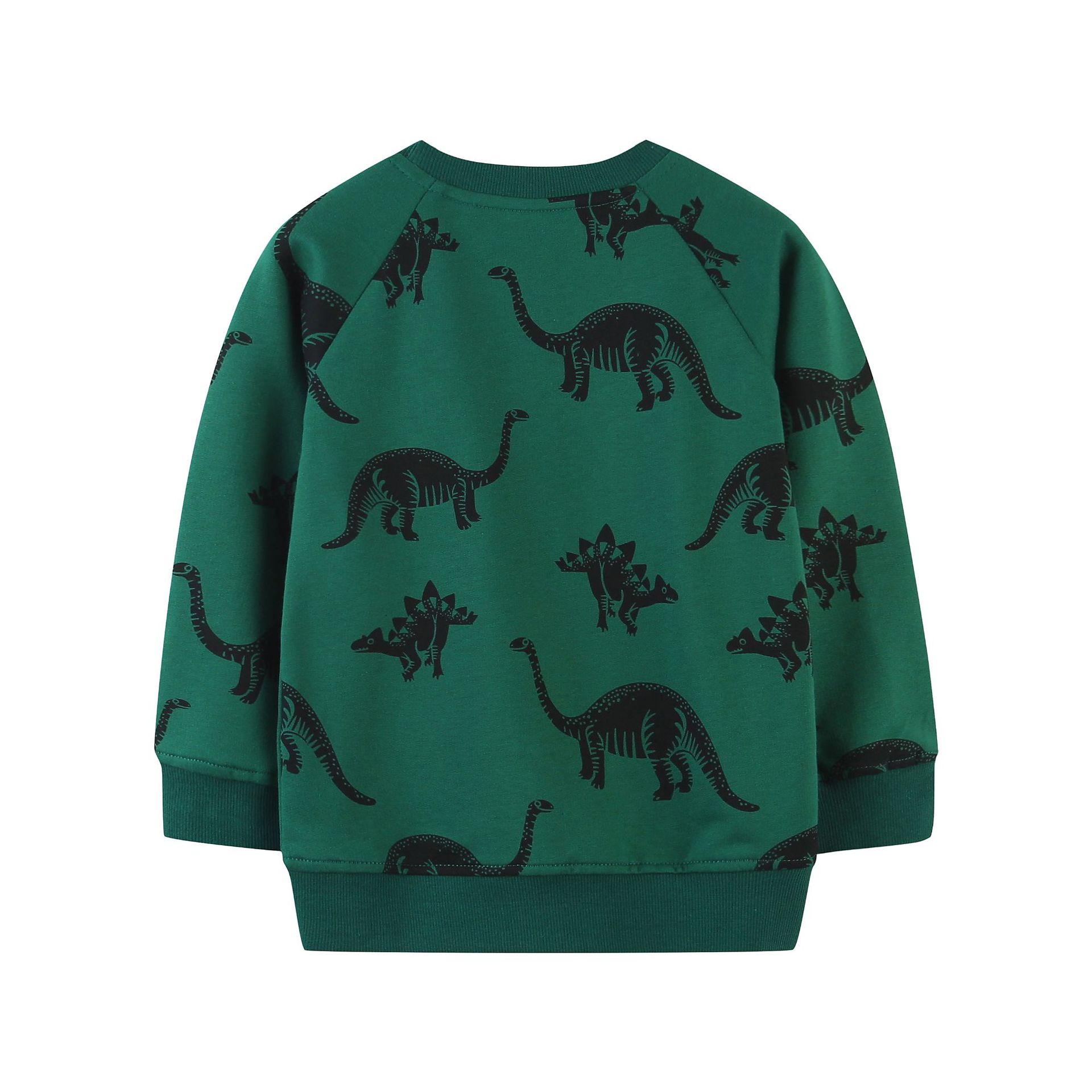 Suministro transfronterizo de sudaderas de manga larga para niños de estilo europeo y americano, nuevos productos de otoño para niños pequeños y medianos, sudaderas infantiles de cuello redondo, a la moda.