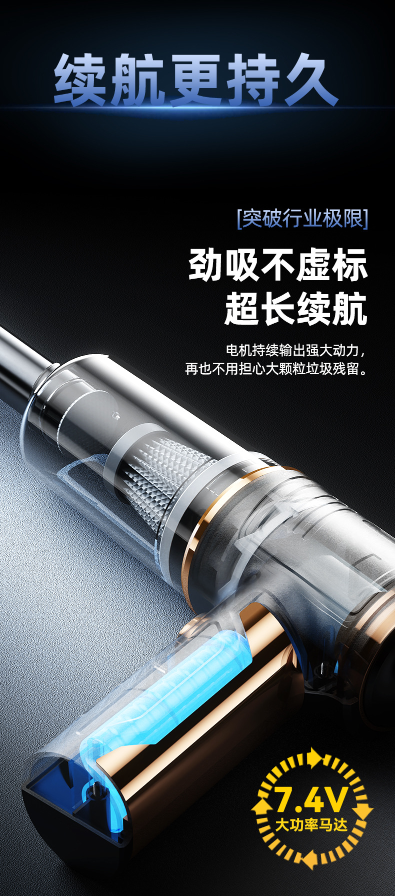 New three-in-one car vacuum cleaner small wireless dust blower for car with high suction mini handheld vacuum cleaner