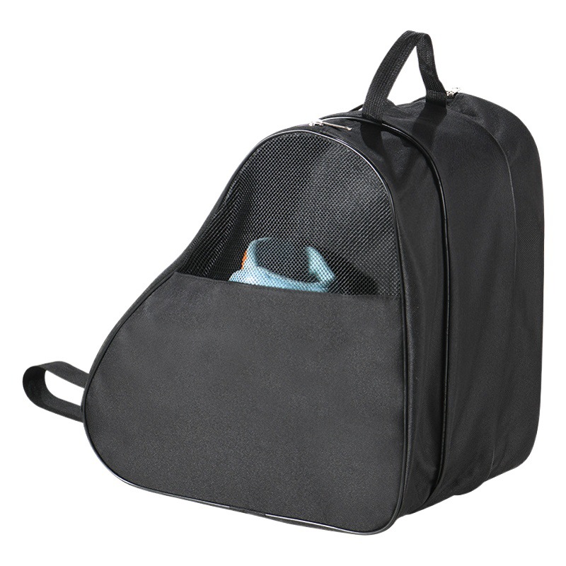 Bolsa de patinaje sobre ruedas al por mayor bolsa de tres capas mochila de hombro bolsa de almacenamiento especial patinaje patines bolso bolsa de zapatos