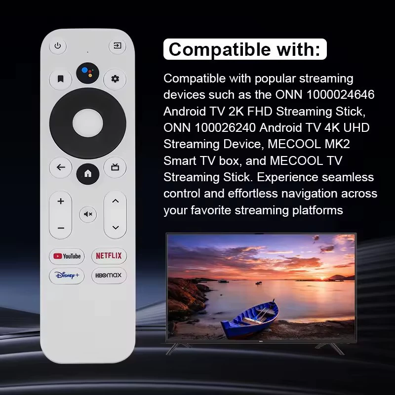 Подходит для onn Android Android TV 4K Amazon супер HD - телевидение box Google Voice Remote