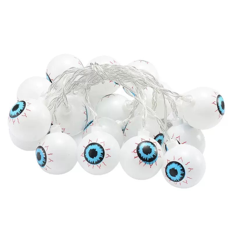 クロスボーダーハロウィン LED パンプキンゴースト目玉ライトストリングソーラーストリングライトゴーストフェスティバルアレンジメント雰囲気装飾ライト|undefined
