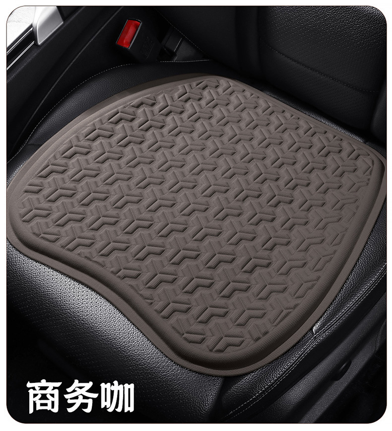 Car Seat Cushion Summer Gel Refrigeration Cool Mat Monolithic Ventilated Butt Cushion Ice Silk Seat Cushion Fan Cold Seat Cushion Cover
