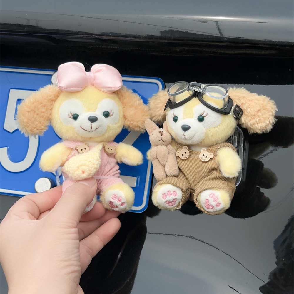 Internet personalidad encantadora conejo coche decoración de cola adornos muñeca de peluche fuera del coche suministros de coche estables