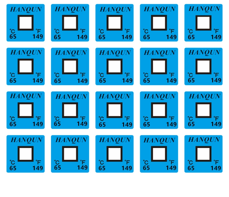 HWDJ-65 бумага для измерения температуры с изменением цвета группа Han необратимый патч для измерения температуры индикатор температуры изменение цвета ручка чувствительная к температуре полоса