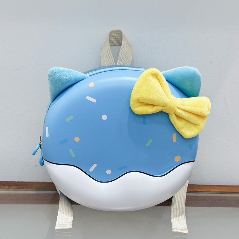 Bolsa infantil nueva cáscara de huevo pequeña bolsa transpirable caricatura jardín de infantes niñas mochila preescolar niñas mochila