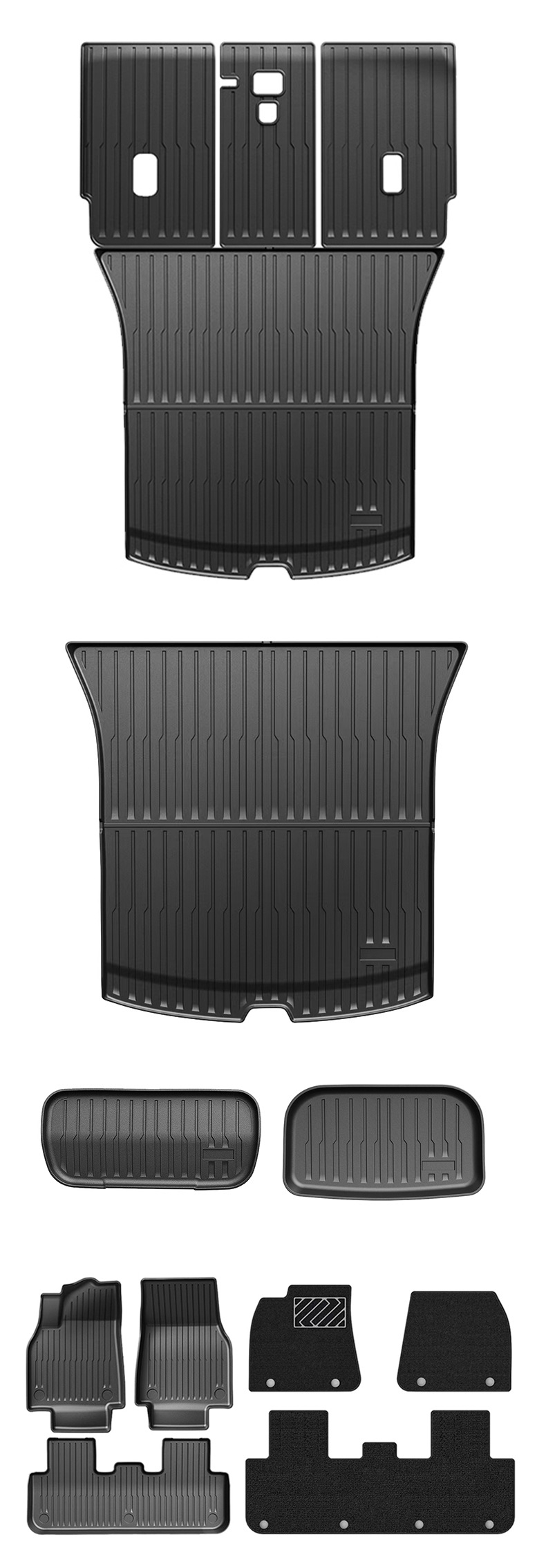 Suitable for Tesla's New Version of Model Y3 Car Floor Mats Yl New Juniper Tpe Front and Rear Trunk Mats