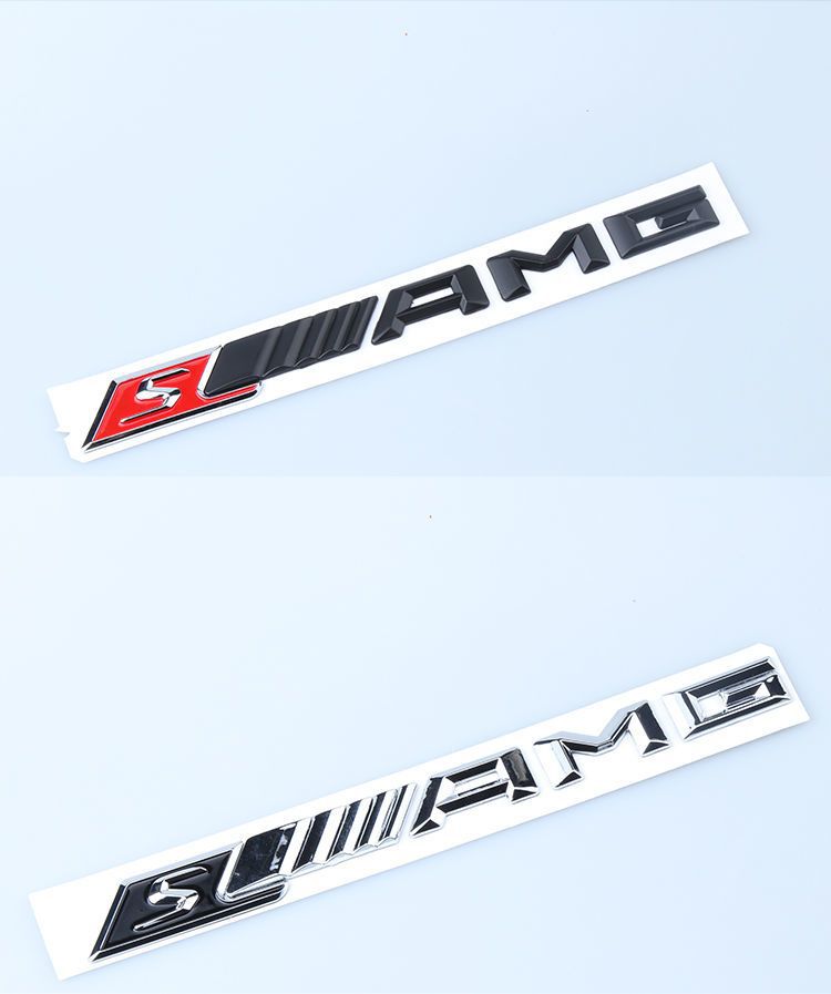 Mercedes-Benz AMG C-Class E-Class S-Class rear emblem CLA GLA GLC GLE modified car sticker lettering trunk lid badge