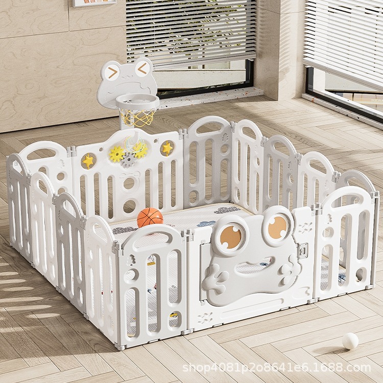 Fence Playpen Protective Barrier for Infants, Indoor Home Use Baby Playpen, Children's Crawling Foldable Wholesale Non-Slip Fence