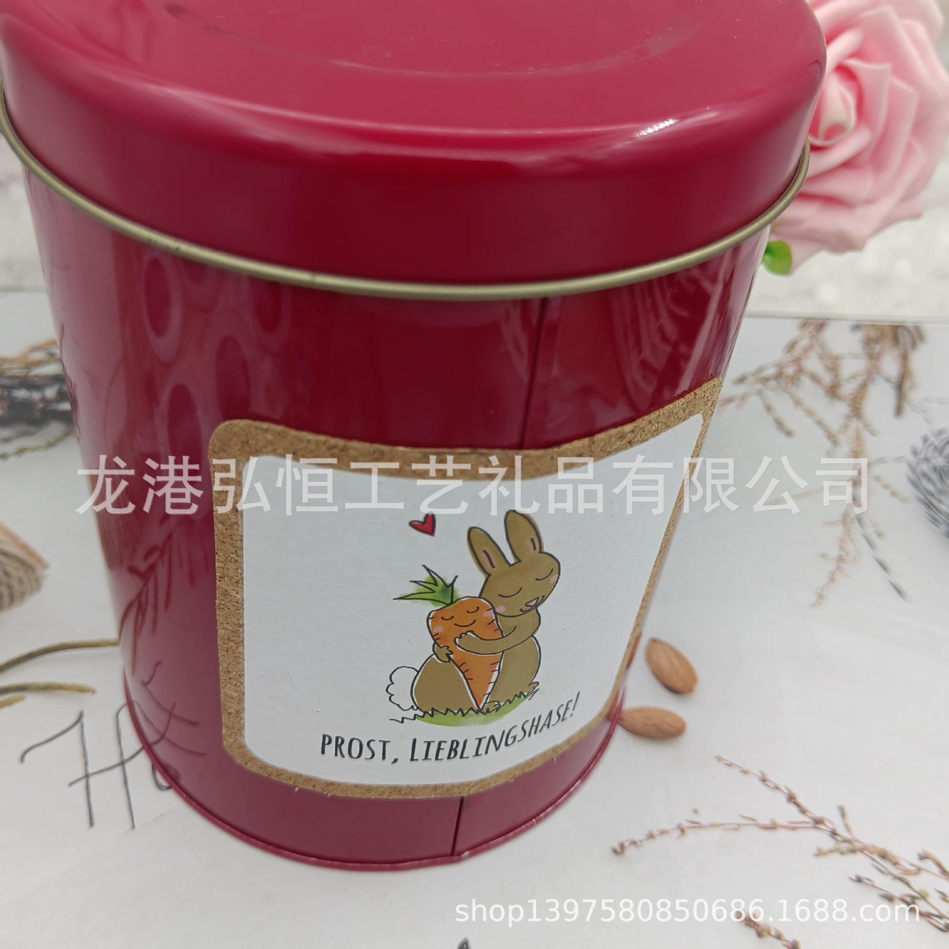 供应批发软木彩色印刷洒瓶贴纸高档茶叶罐贴标贴纸复活节贴纸