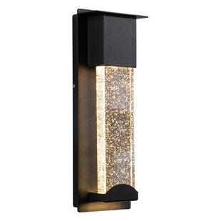 Outdoor Crystal Wall Lamp Waterproof Balcony Corridor Corridor Villa Lamp Courtyard Door Entry Simple LED Sensor Lamp