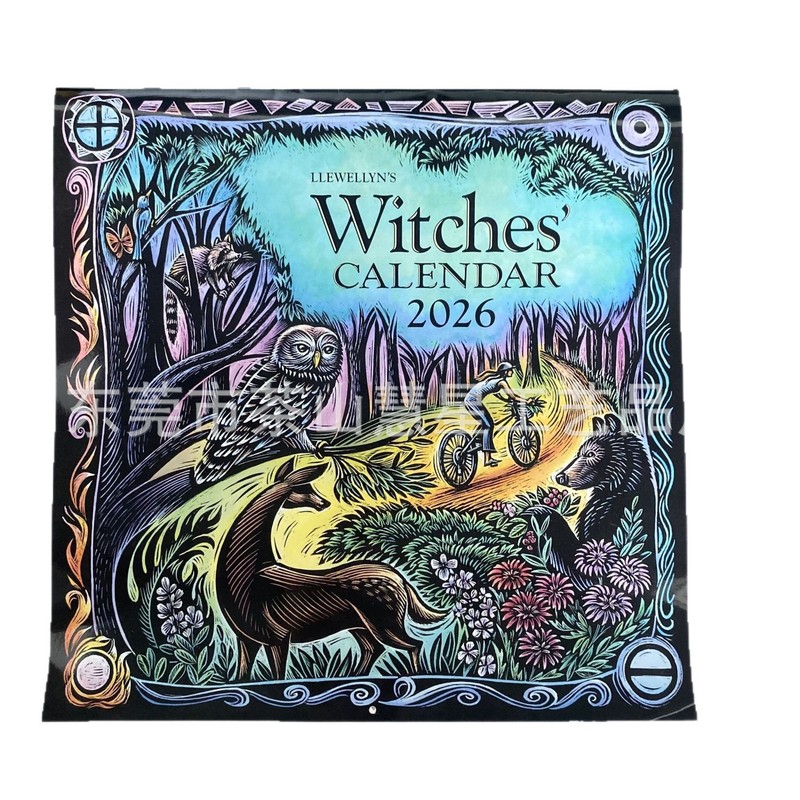2026年女巫日历 Witches' Calendar女巫的礼物创意个性挂历|undefined