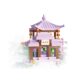 JIHUI JIHUI Yigao M2073 fairy Pavilion qionglou fairyland large building blocks assembled toy children's birthday gift