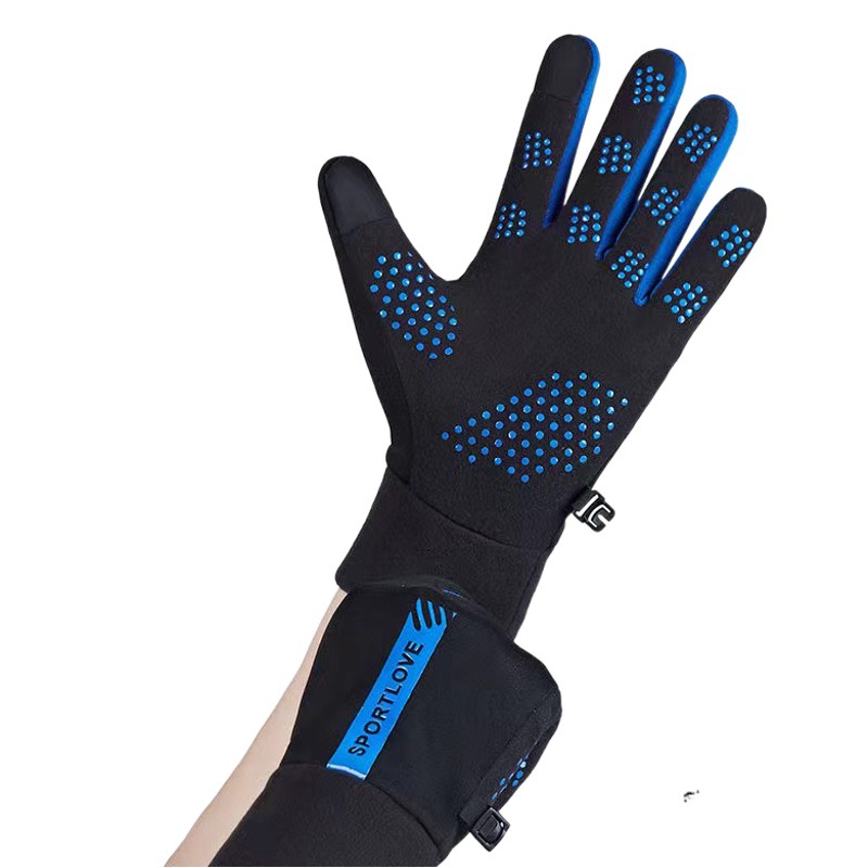 Nuevos guantes de invierno para ciclismo y esquí, guantes deportivos gruesos, cortavientos y cálidos, guantes de ciclismo antideslizantes con pantalla táctil para hombres y mujeres, venta al por mayor