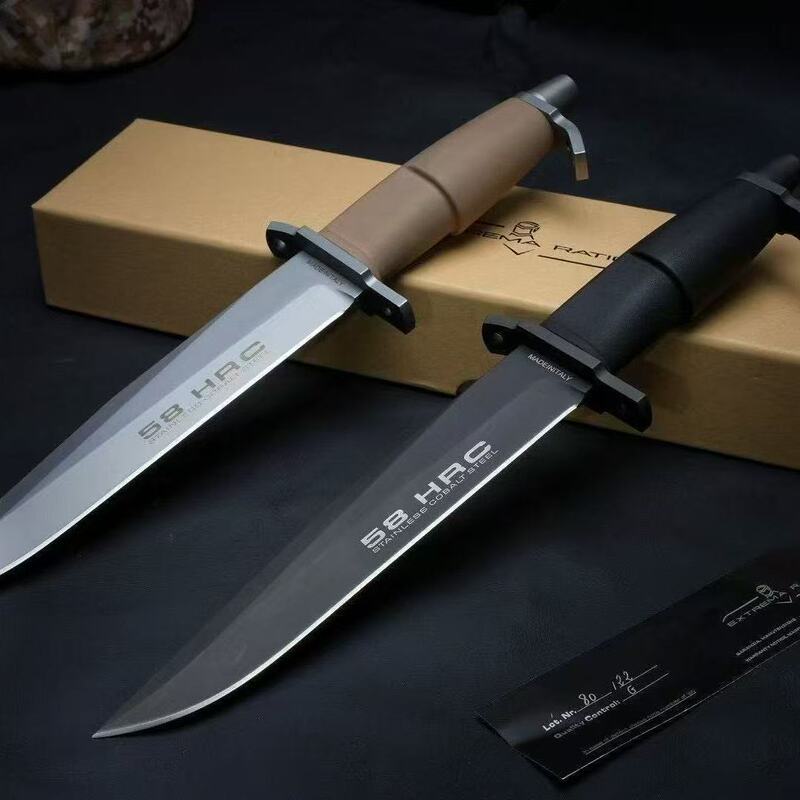新しい ExtremaRatio Extreme Force AMF 屋外多機能戦術フィールドサバイバル小型ストレートナイフシャープ|undefined