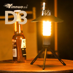 銀諾d 3キャンプランプ屋外キャンプランプ雰囲気テントランプランプledロング航続充電ランプ携帯