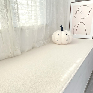 Wholesale Internet Celebrity Plush Bay Window Mat Window Sill Mat Simple Four-Season Universal Korean Anti-Slip Customizable Balcony Mat New Style