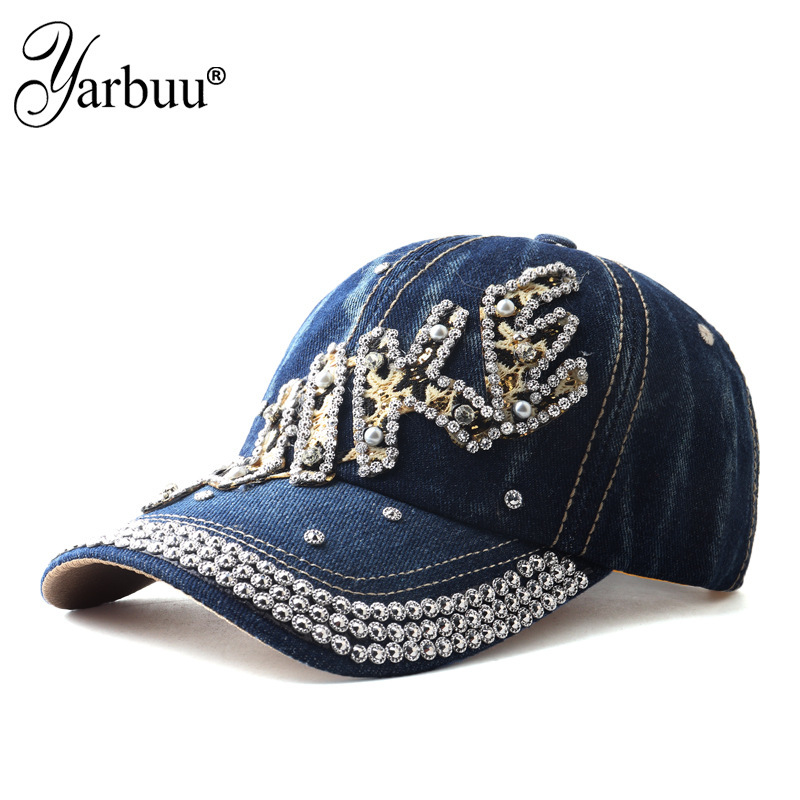 Hat Cross-border Foreign Trade New Baseball Cap Letter NIKE Diamond Cap Outdoor Sunshade Women's Hat Fashion Hat