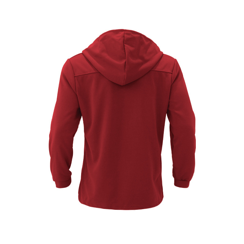 2024 New Men's Mid length Slim Fit Windbreaker Hooded Casual Solid Coat_voghion.com