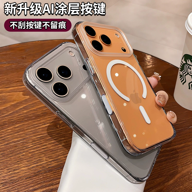 Яблоко, подвижная камера, совместимый смартфон, iPhone17 Pro, прозрачный защитный чехол, iPhone16 Pro, защита от падения
