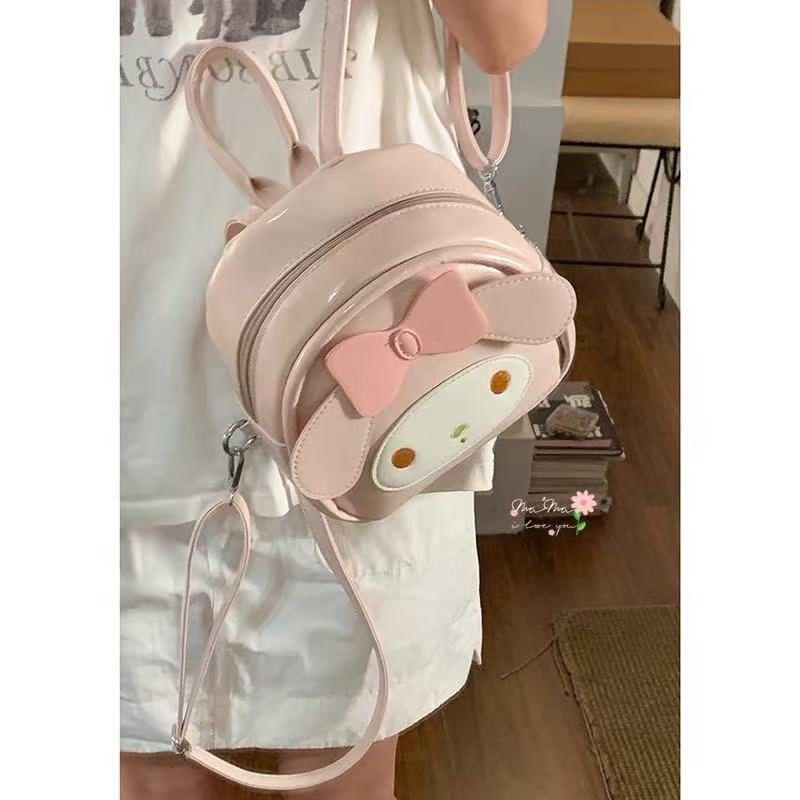 漫画超人気インスタイルリボンバックパックかわいい女の子 kt 猫バックパック新しいファッション多用途スクールバッグトレンディ|undefined