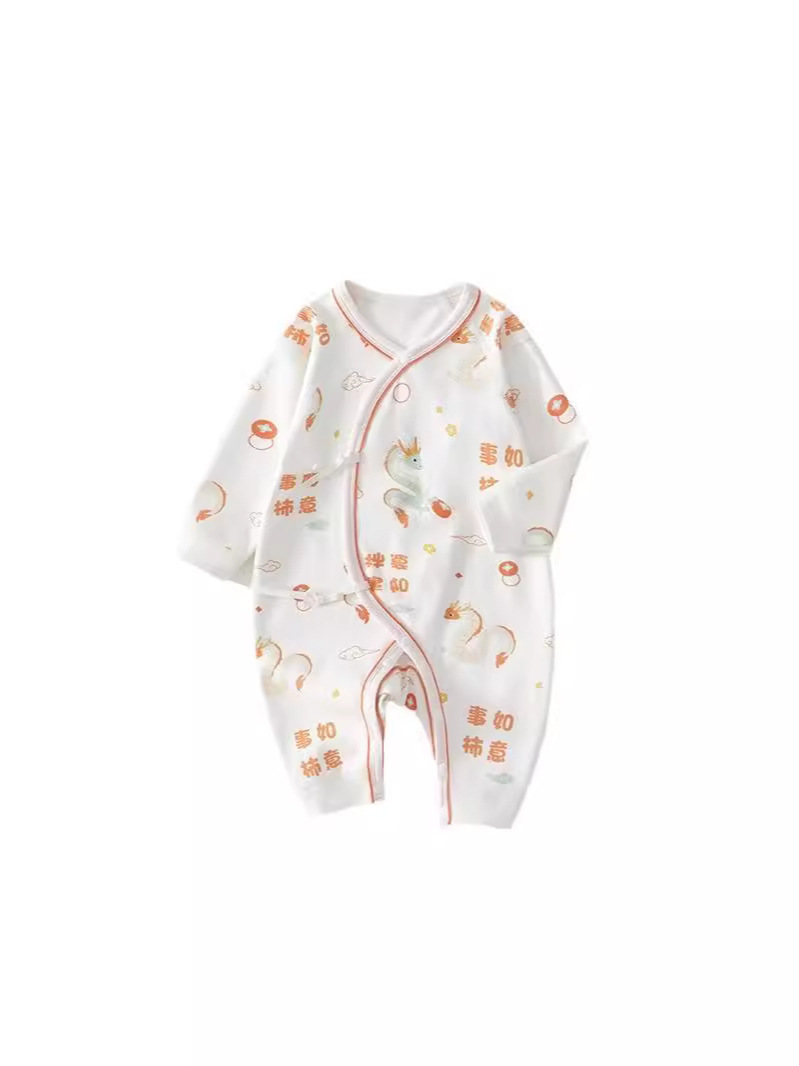 Ropa de recién nacidos 0 - 3 meses primavera y otoño ropa de mariposa ropa de recién nacidos ropa de algodón ropa de bebé estilo nacional image 6