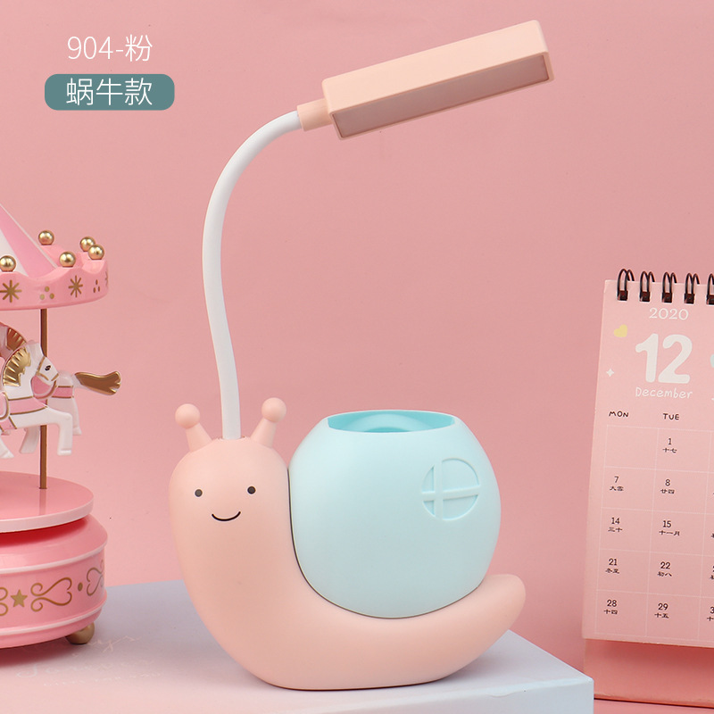 漫画 USB 充電式学習デスクランプ、二段階調整可能、学生寮用実用的なナイトライト、新学期活動、小さなギフトや賞品に最適|undefined