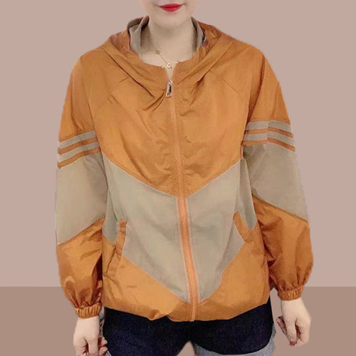 Women's Hooded Sun Protection Coat 2025 Spring New Loose Plus Size Casual Lightweight Breathable Cool Outerwear Sun Shirt