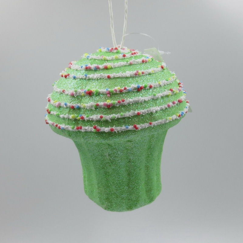2024クロスボーダー外国貿易クリスマスツリー装飾キャンディシリーズケーキストラップピンク黄色子供工芸ギフト新しい|undefined