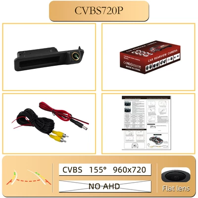 Vehicle camera Rear View Camera for - cvbs720p-fish-color-fisheye